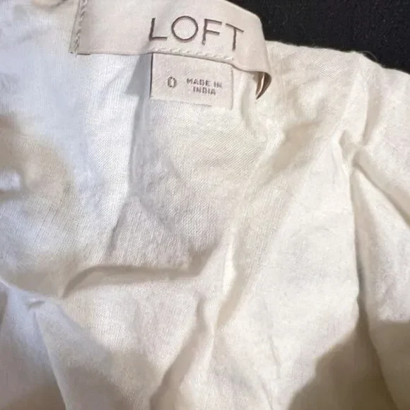 Loft size 0 white skirt - Picture 3 of 5